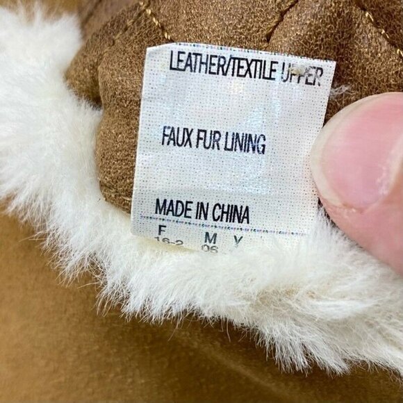 Skechers 400 Cozies Winter Boots Brown Leather 6 - Picture 7 of 11